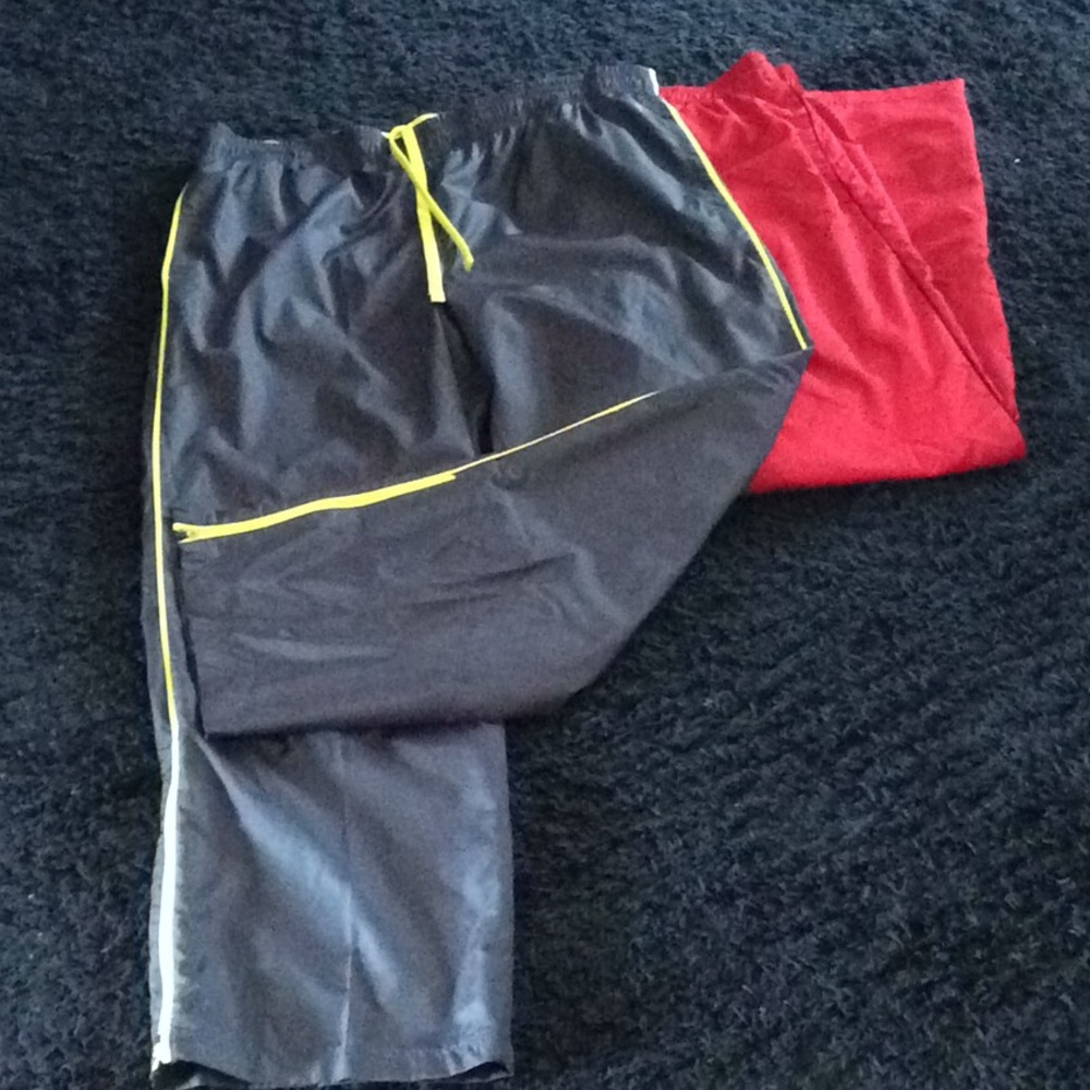 Two Pair Danskin Now Woven Track Pants
